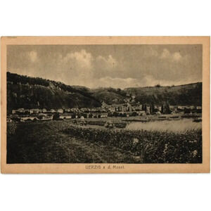 UERZIG A D. Mosel. Germany Postcard
